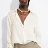 Online & Other Stories Chemise En Satin