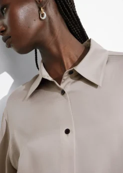 Online & Other Stories Chemise En Satin