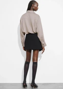 Online & Other Stories Chemise En Satin