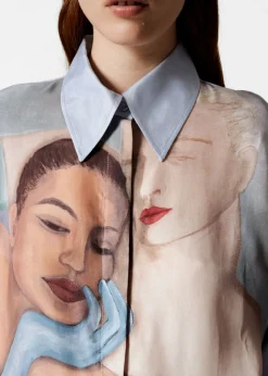 Store & Other Stories Chemise Imprimée Impression visages