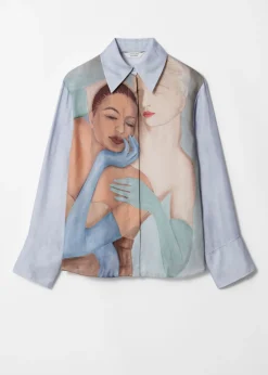 Store & Other Stories Chemise Imprimée Impression visages