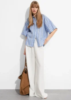 Shop & Other Stories Chemise Oversize En Lin