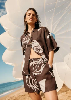 Shop & Other Stories Chemise Oversize En Lin