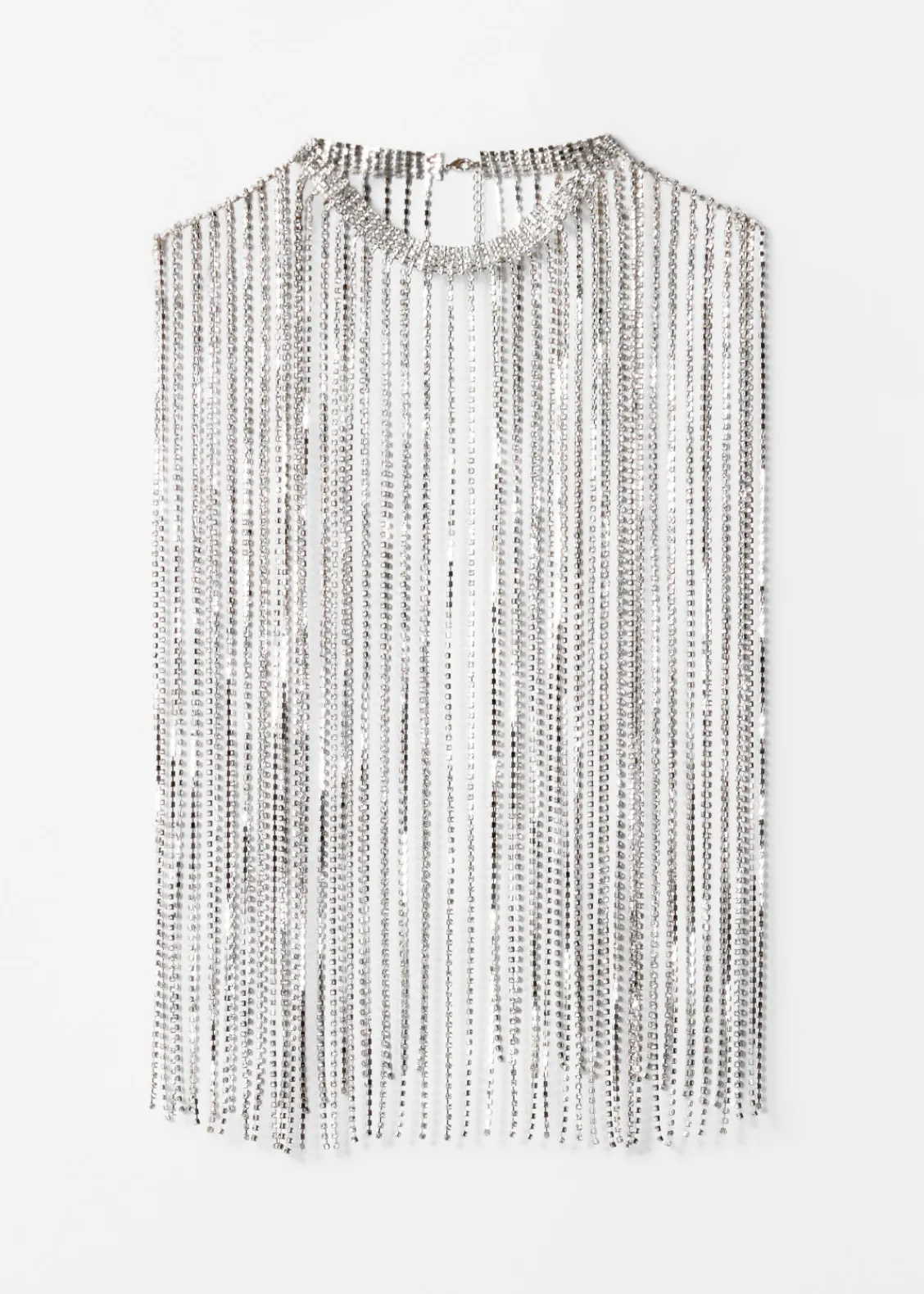 Hot & Other Stories Collier En Strass D’exception Argenté