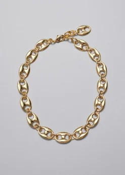 Sale & Other Stories Collier Sculptural En Chaîne Doré