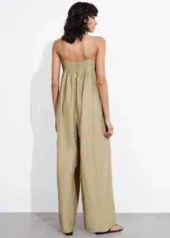 Cheap & Other Stories Combinaison à Bretelles Beige