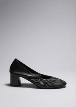 Online & Other Stories Escarpins Doux à Talons épais