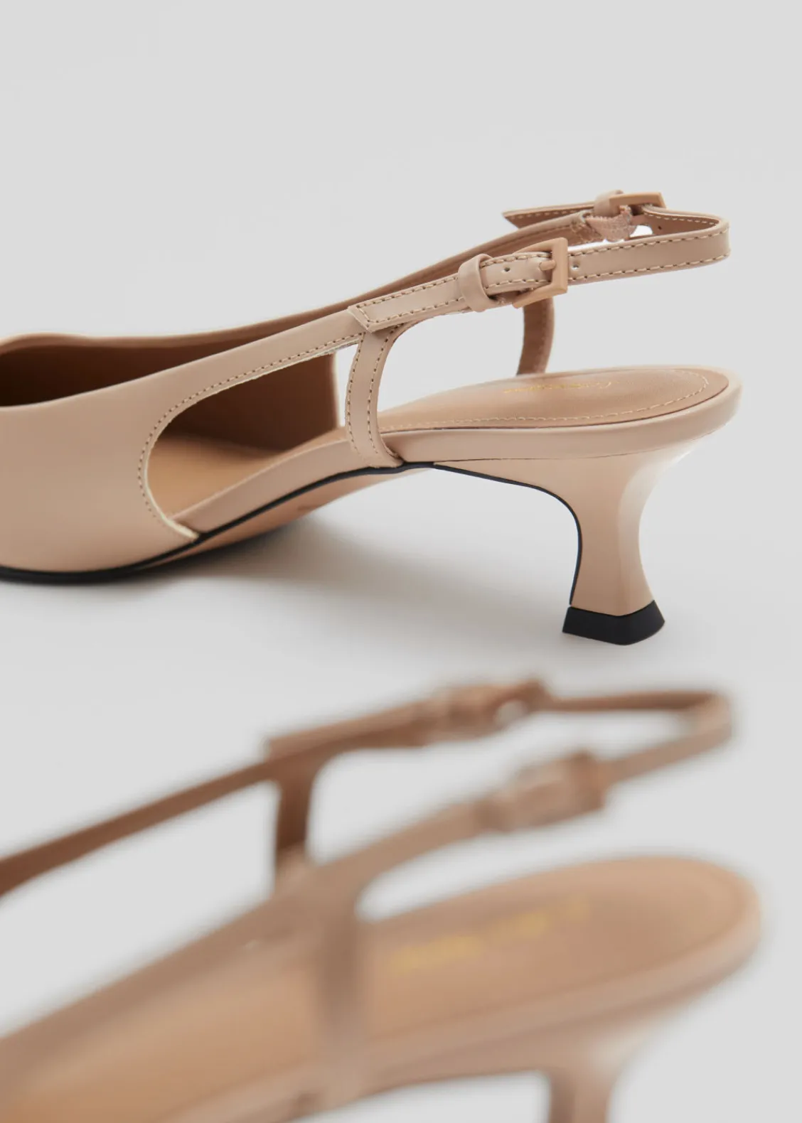 Flash Sale & Other Stories Escarpins En Cuir à Bride Arrière