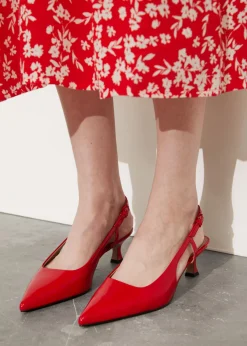 Flash Sale & Other Stories Escarpins En Cuir à Bride Arrière