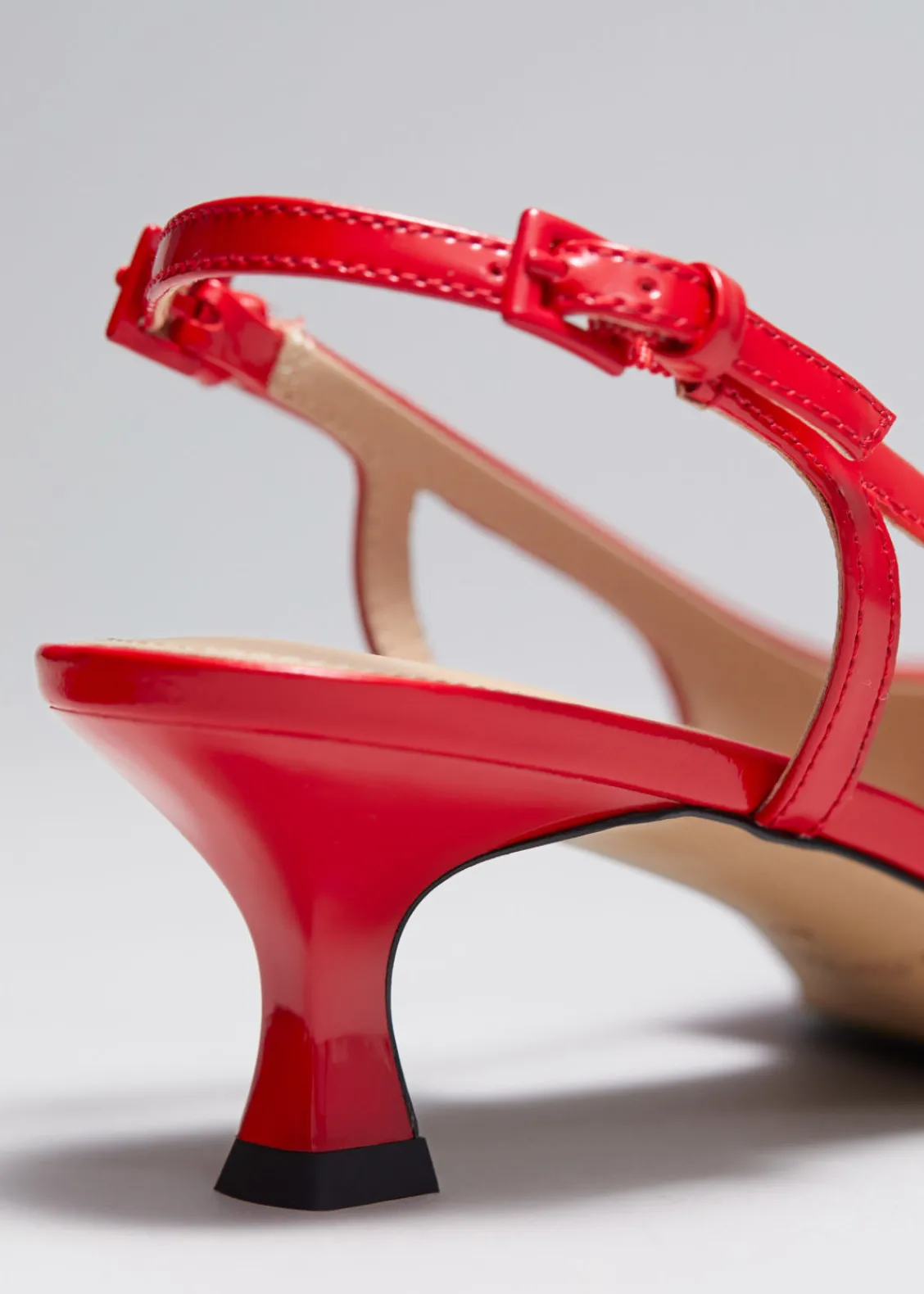 Flash Sale & Other Stories Escarpins En Cuir à Bride Arrière