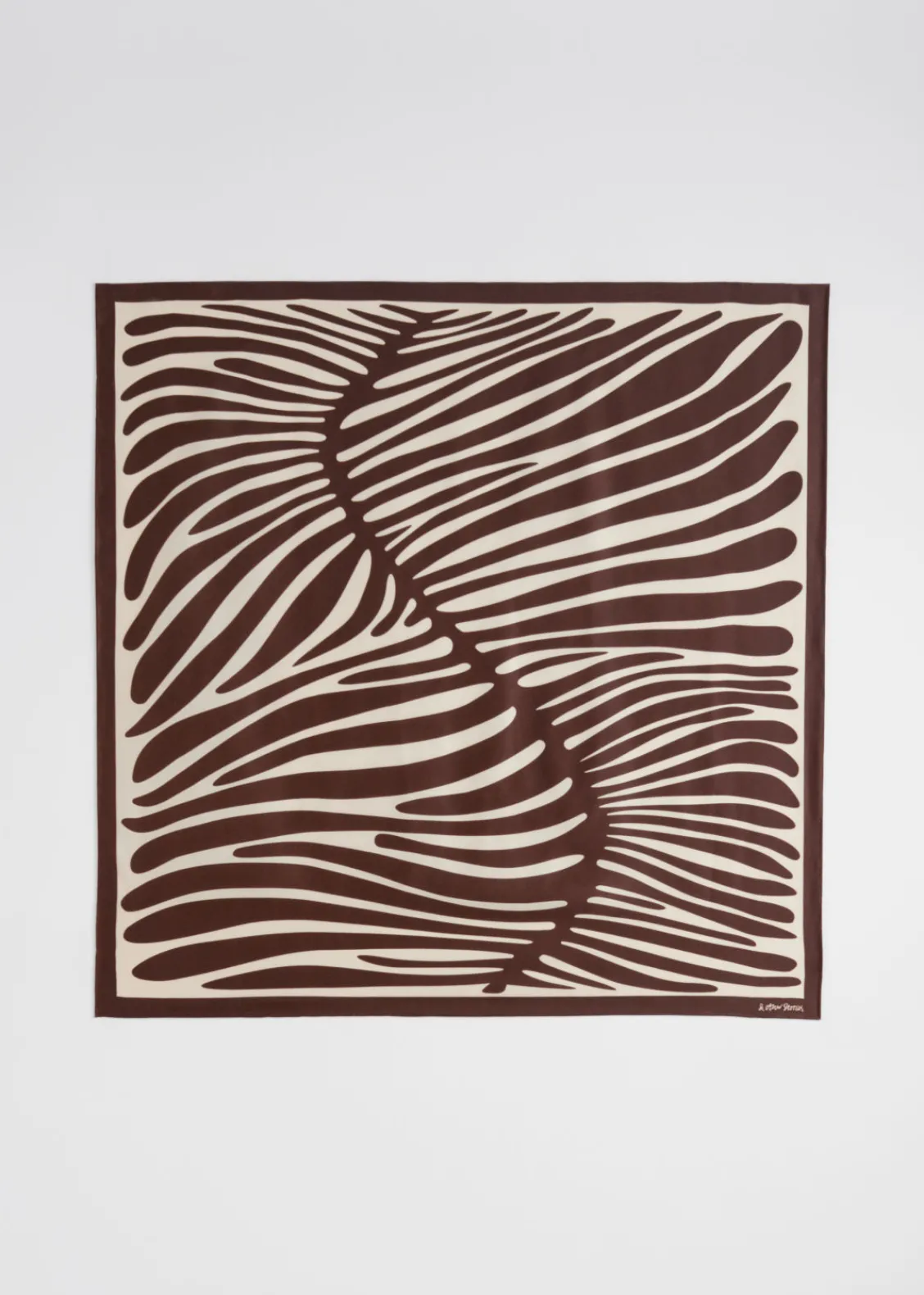 New & Other Stories Foulard Carré Imprimé