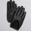 Outlet & Other Stories Gants Courts En Cuir Noir