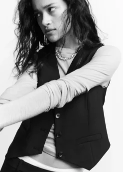 Shop & Other Stories Gilet à Boutonnage Simple