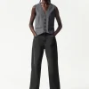 Fashion & Other Stories Gilet Habillé En Laine Gris