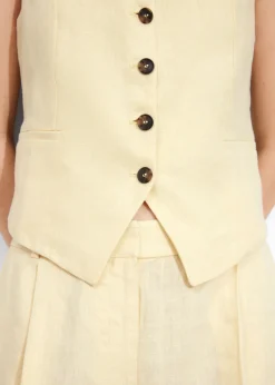 Best & Other Stories Gilet Habillé En Lin