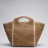 Outlet & Other Stories Grand Cabas En Paille Beige