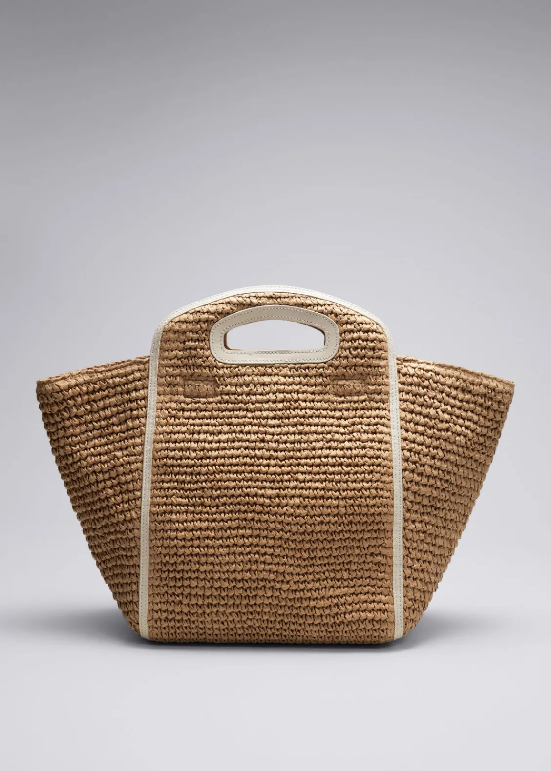 Outlet & Other Stories Grand Cabas En Paille Beige