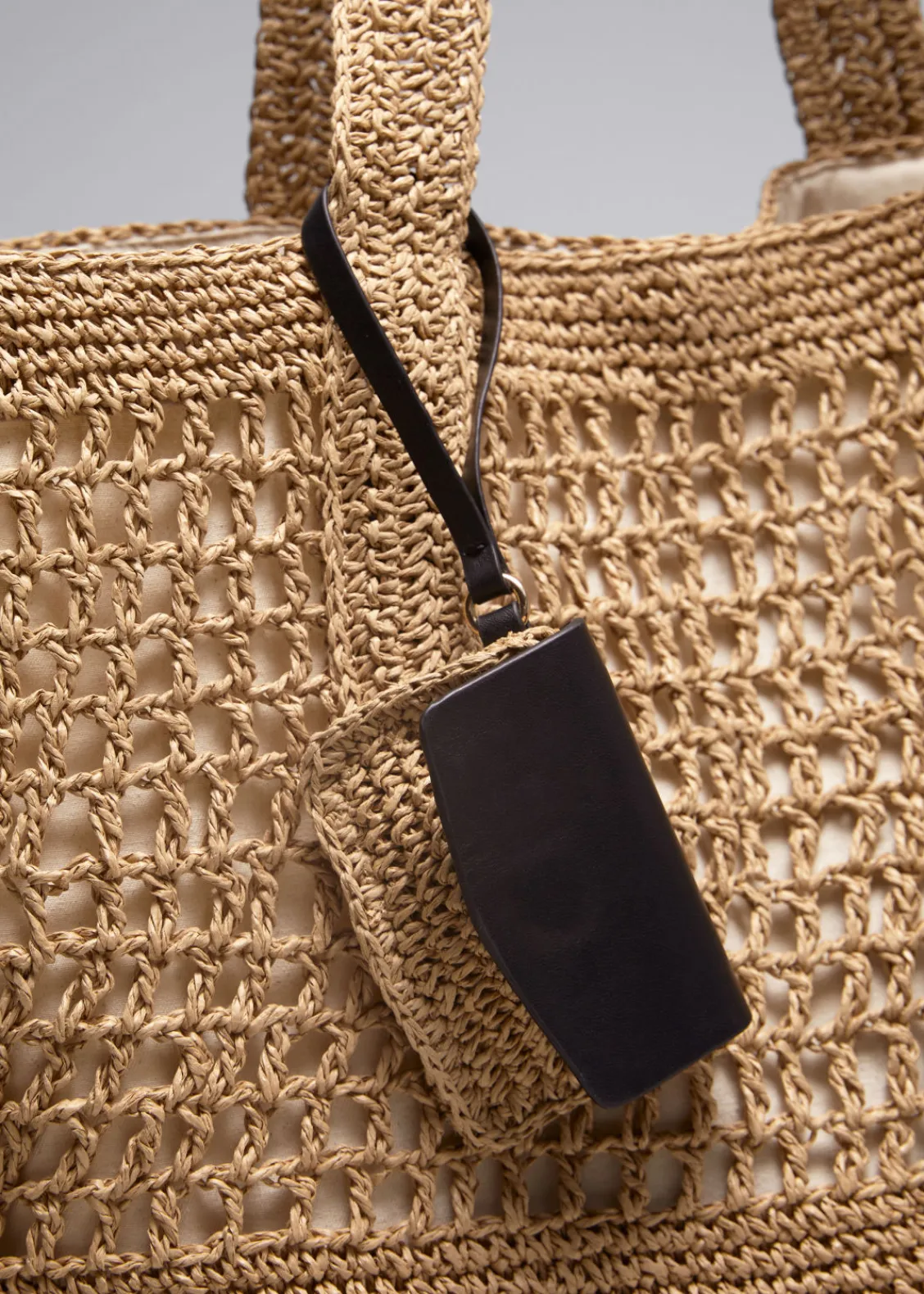 Fashion & Other Stories Grand Cabas En Crocheté Paille