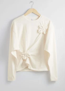 Discount & Other Stories Haut à Motifs Floraux Appliqués