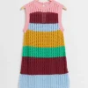 Flash Sale & Other Stories Haut Color-block Crocheté Color-block bordeaux