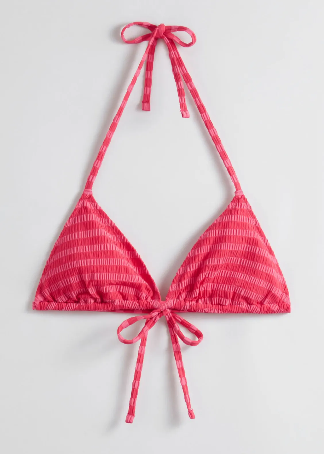 Sale & Other Stories Haut De Bikini Triangle Avec Liens à Nouer