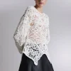 Outlet & Other Stories Haut En Dentelle Crochetée à Basque