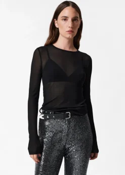 Sale & Other Stories Haut Transparent En Soie