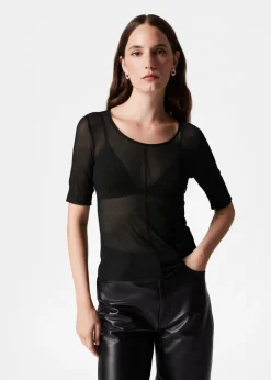 Fashion & Other Stories Haut Transparent En Soie