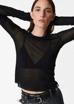 Sale & Other Stories Haut Transparent En Soie