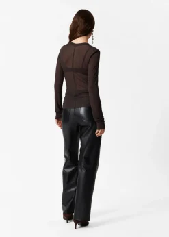 Sale & Other Stories Haut Transparent En Soie