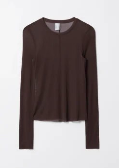 Sale & Other Stories Haut Transparent En Soie