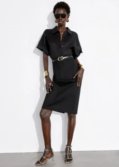 Hot & Other Stories Jupe Crayon Midi Habillée