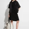 Cheap & Other Stories Jupe Crayon Midi Texturée Noir