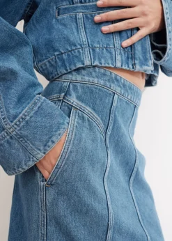 New & Other Stories Jupe Longue En Denim Plissée