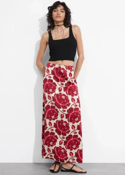 Best Sale & Other Stories Jupe Longue En Satin