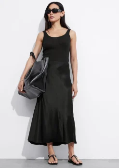 Hot & Other Stories Jupe Midi En Satin