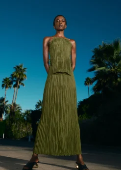 Shop & Other Stories Jupe Midi En Soie