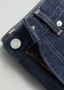 New & Other Stories Jupe Midi 5 poches En Denim Bleu foncé