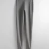 Outlet & Other Stories Legging Avec Fermeture éclair Aux Chevilles Gris chiné