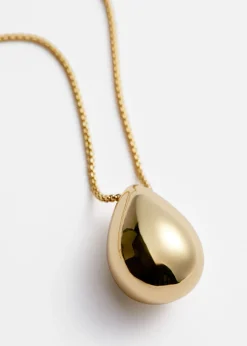 Cheap & Other Stories Long Collier Avec Pendentif Doré