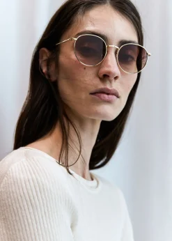Clearance & Other Stories Lunettes De Soleil à Monture Ovale Fine