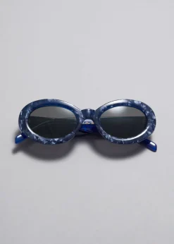 Fashion & Other Stories Lunettes De Soleil à Monture Ovale