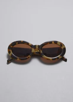 Fashion & Other Stories Lunettes De Soleil à Monture Ovale