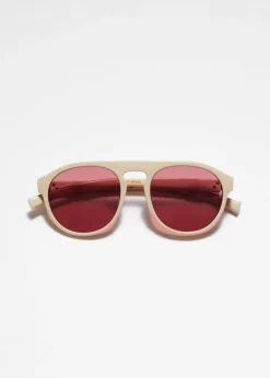 Shop & Other Stories Lunettes De Soleil Arrondies De Style Aviateur