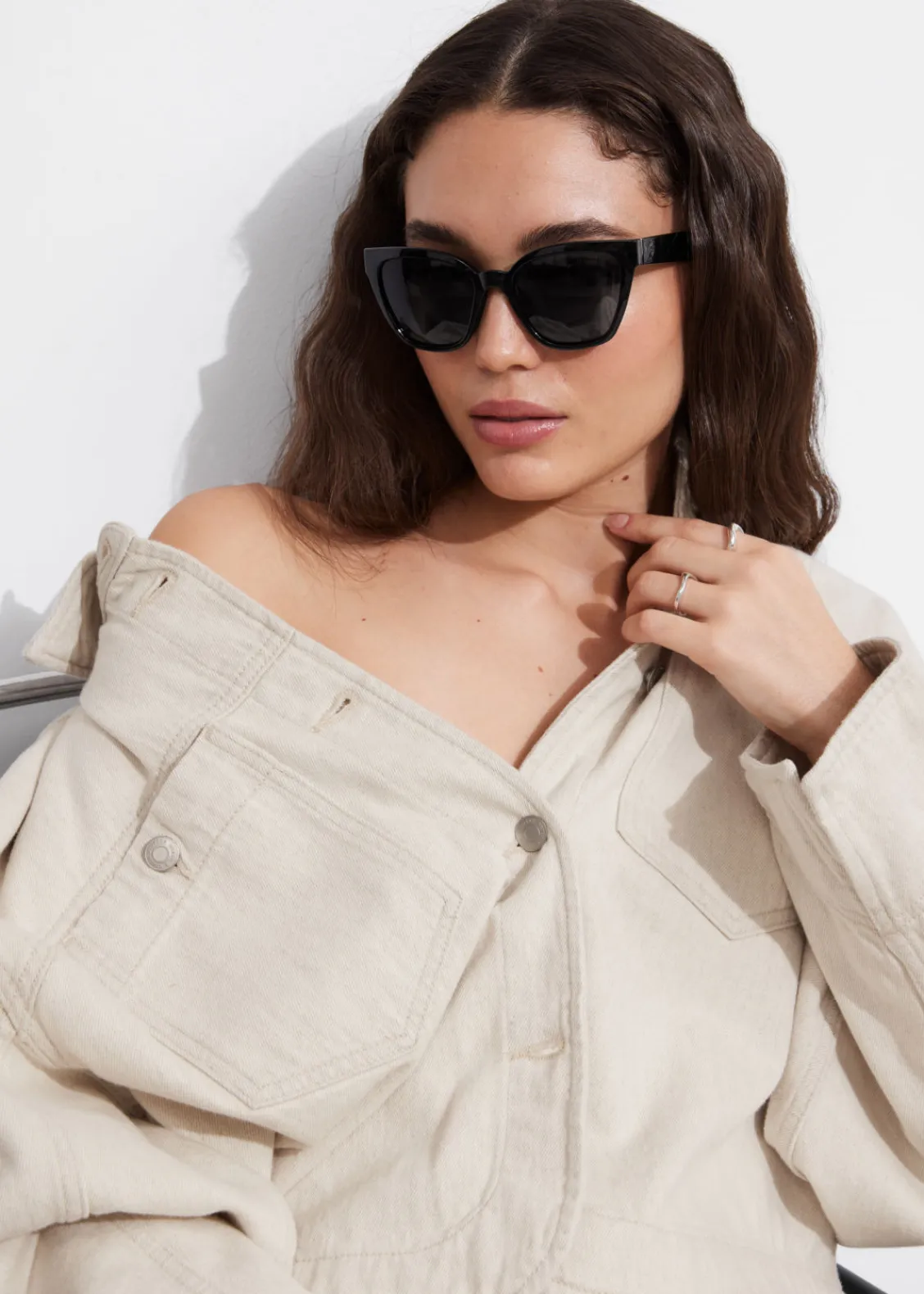 Flash Sale & Other Stories Lunettes De Soleil Cat Eye