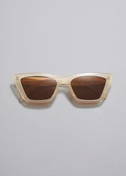 Flash Sale & Other Stories Lunettes De Soleil œil De Chat Angulaires