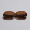 Discount & Other Stories Lunettes De Soleil Ovales Et Polarisées
