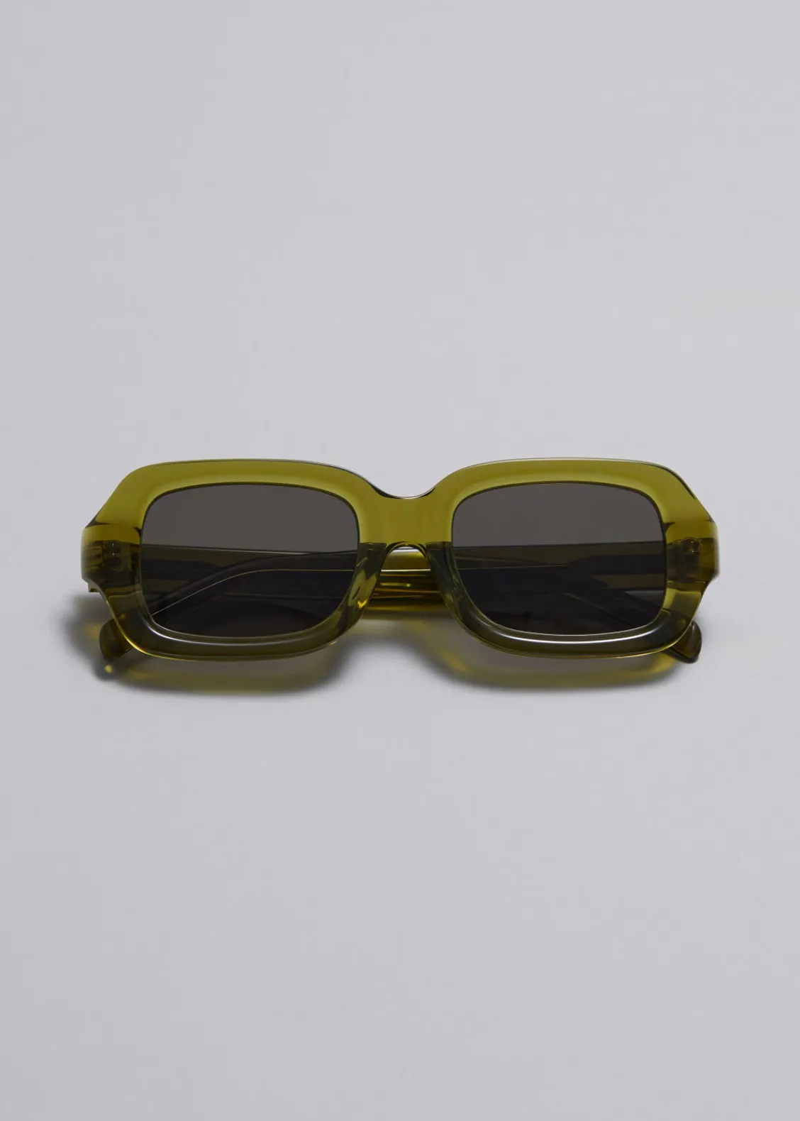 Discount & Other Stories Lunettes De Soleil Ovales Et Polarisées