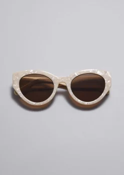 Cheap & Other Stories Lunettes De Soleil Yeux De Chat