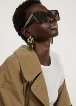 Fashion & Other Stories Lunettes De Soleil Yeux De Chat Oversize